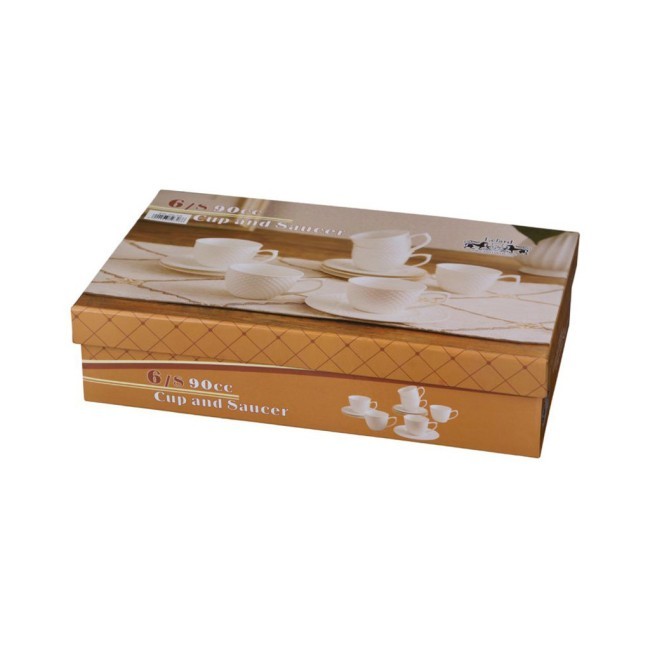 Кофейный набор lefard "диаманд" 12 пр. на 6 пер. 90 мл Lefard (359-326)