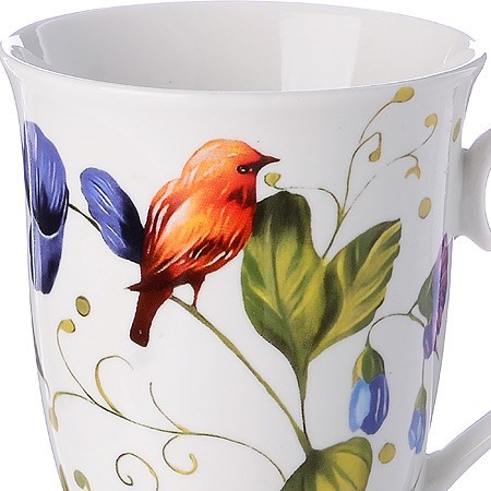 Кружка 300мл фарфор LR (х48). (60066) Кружка 300мл фарфор LR (х48). (60066)