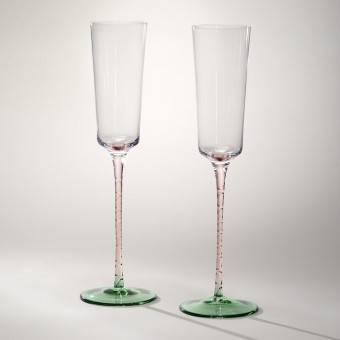 Набор бокалов для шампанского из 2-х штук "blossom" 180 мл Lefard (887-433)