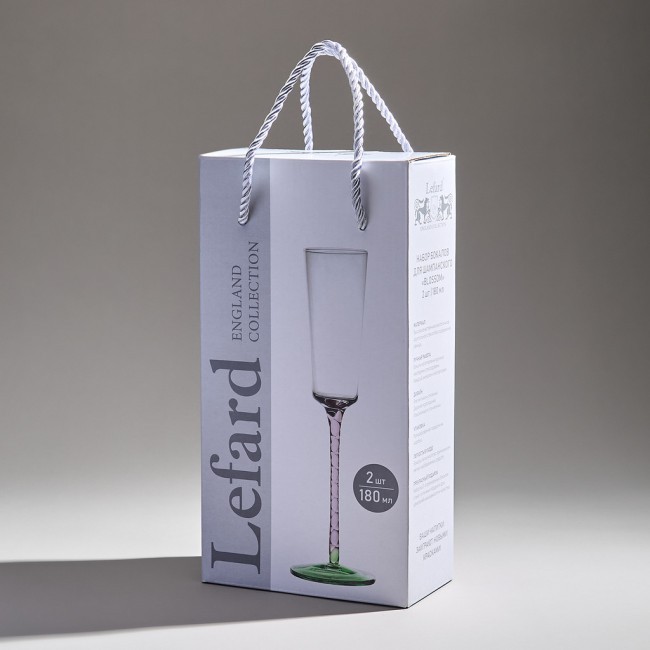 Набор бокалов для шампанского из 2-х штук "blossom" 180 мл Lefard (887-433) Набор бокалов для шампанского из 2-х штук "blossom" 180 мл Lefard (887-433)
