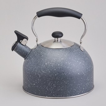 Чайник agness со свистком 2,5 л, складывающаяся ручка, индукцион. дно Agness (937-915)