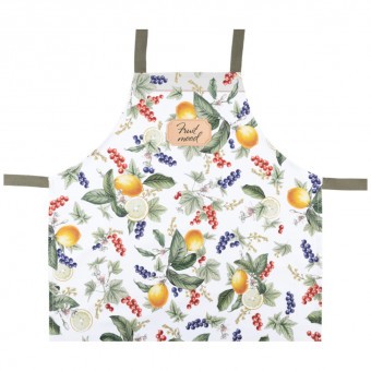 Фартук "fruit basket",100% хлопок,белый,твил, Lefard (850-741-7)