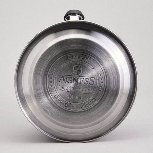 Чайник со свистком и мерной шкалой, 3,2л Agness (940-021) Чайник со свистком и мерной шкалой, 3,2л Agness (940-021)