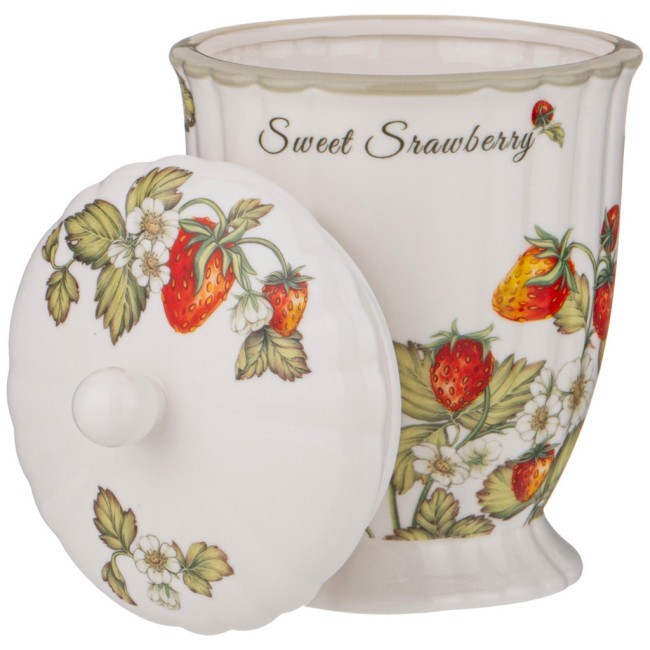 Банка с крышкой lefard "strawberry" 12*17,5 см 800 мл Lefard (85-1905) Банка с крышкой lefard "strawberry" 12*17,5 см 800 мл Lefard (85-1905)
