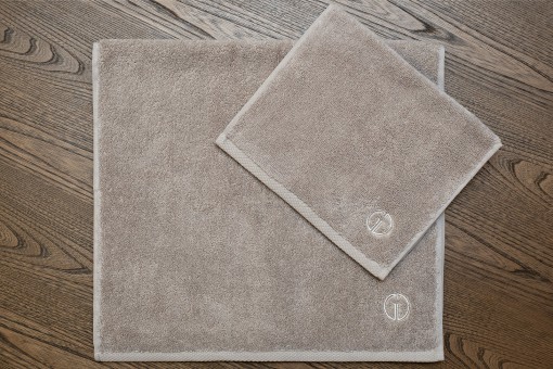 Полотенце Соло хлопок бежевое 70*140 (TT-00015172)