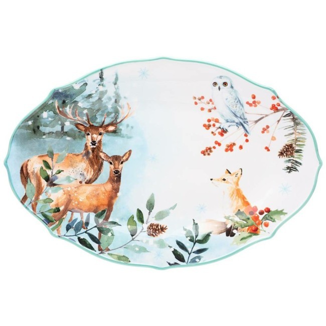 Блюдо овальное lefard "лесная сказка" 30,5*20 см Lefard (409-171)