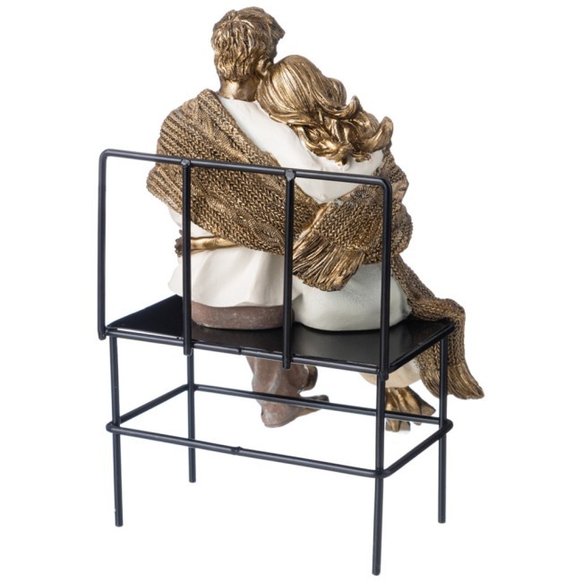 Статуэтка "пара" 13,5х13х20,5 см Lefard (162-1073)