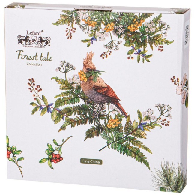 Тарелка закусочная lefard "лесная сказка" белка 20,5 см Lefard (590-391)