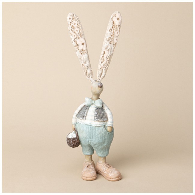 Фигурка декоративная кролик 9.5*6.5*28 см Lefard (125-301)