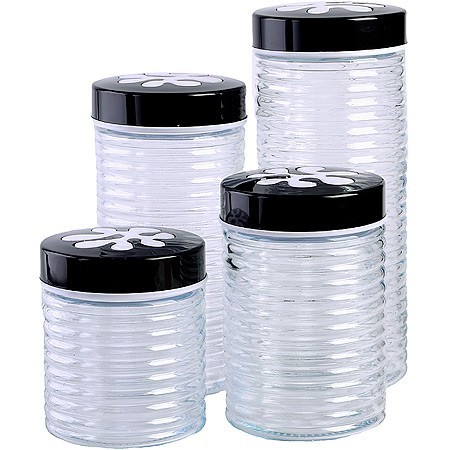 Набор банок для сыпучик продуктов 4пр стекло/полипроп Mayer&Boch (31027) Набор банок для сыпучик продуктов 4пр стекло/полипроп Mayer&Boch (31027)