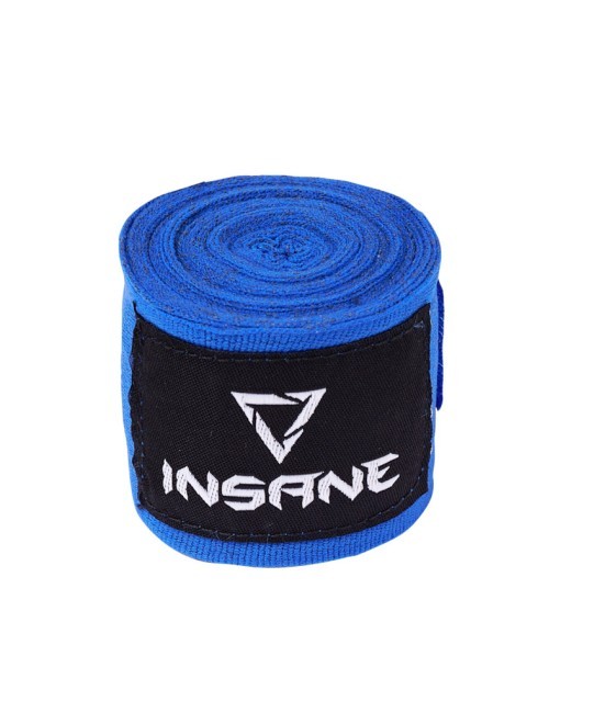 Бинт боксеркий INSANE COBRA, хлопок/нейлон, синий, 4,5 м (2095314)