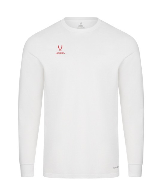 Футболка баскетбольная с длинным рукавом JOGEL DIVISION PerFormDRY Pre-Match Longsleeve Jersey, белый (2119010)