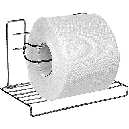 Держатель для бумаги с полочкой 19х12,5х9,5см металл (АЛТ411С) Держатель для бумаги с полочкой 19х12,5х9,5см металл (АЛТ411С)