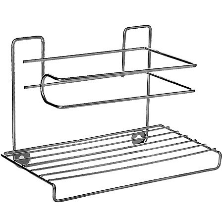 Держатель для бумаги с полочкой 19х12,5х9,5см металл (АЛТ411С) Держатель для бумаги с полочкой 19х12,5х9,5см металл (АЛТ411С)