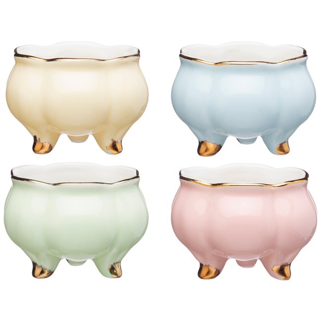 Набор розеток lefard "времена года" 4 шт. 5*5*4 см микс Lefard (760-698)