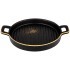 Тарелка с ручками bronco "midnight gold" 20,5*16*2,5 см Bronco (42-368) Тарелка с ручками bronco "midnight gold" 20,5*16*2,5 см Bronco (42-368)