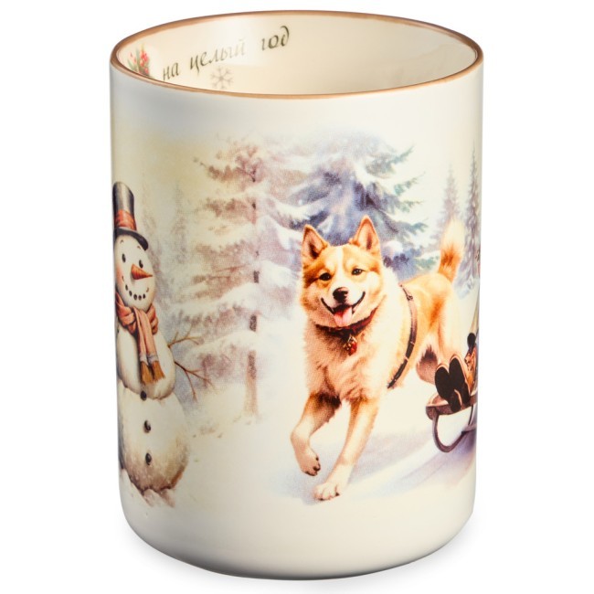 Кружка lefard "хорошего настроения на целый год" 400мл Lefard (260-1069)