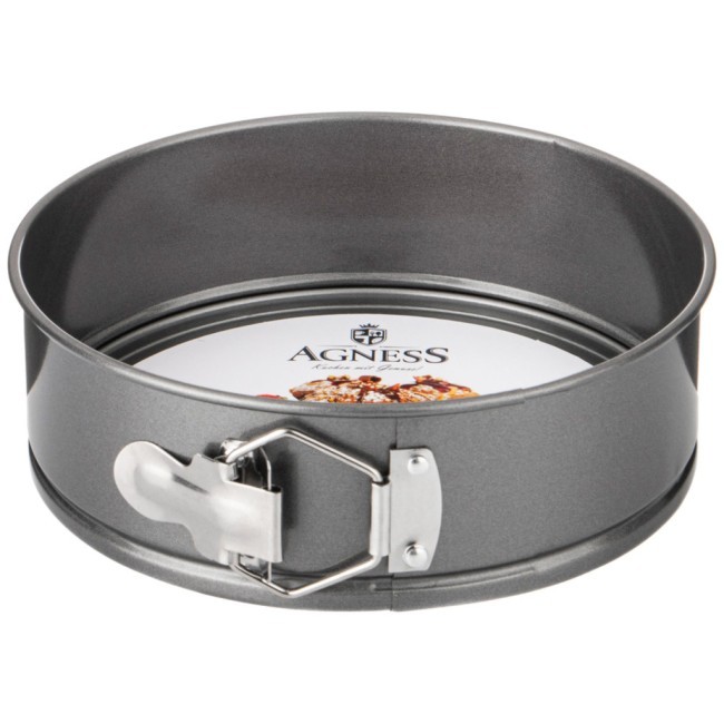 Форма для выпечки agness разъемная с антипригарным покрытием 18 см Agness (930-050) Форма для выпечки agness разъемная с антипригарным покрытием 18 см Agness (930-050)