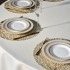 Скатерть  d220 cm круглая, "феерия. золото", цвет: бежевый,  полиэстер 100% Lefard (986-003-26)