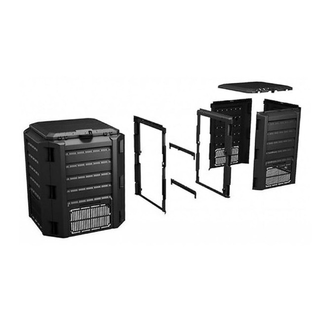 Компостер садовый 1200л Module IKSM1200C черный (52866) Компостер садовый 1200л Module IKSM1200C черный (52866)