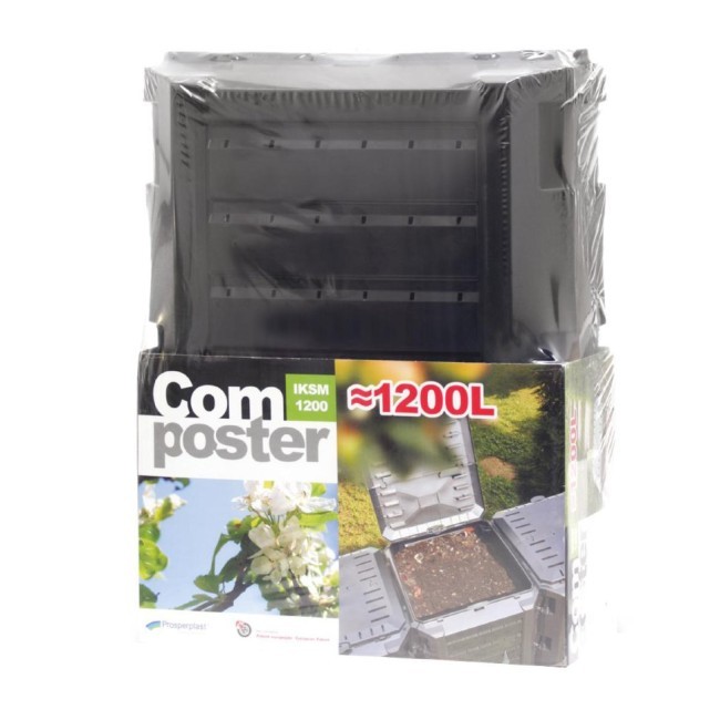 Компостер садовый 1200л Module IKSM1200C черный (52866) Компостер садовый 1200л Module IKSM1200C черный (52866)