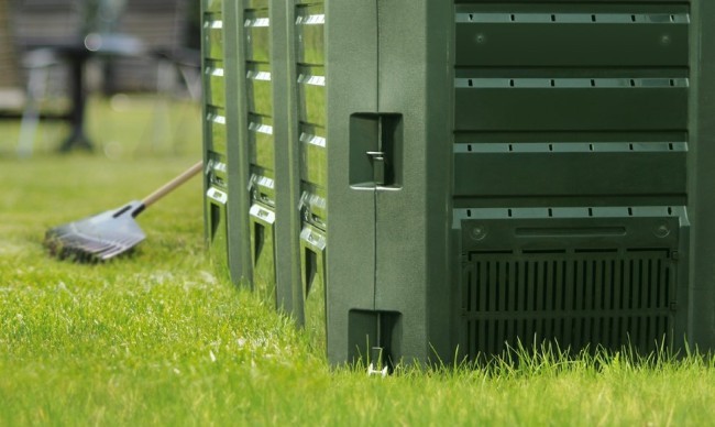 Компостер садовый 1200л Module IKSM1200C черный (52866) Компостер садовый 1200л Module IKSM1200C черный (52866)