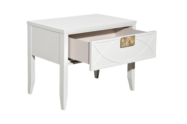 Тумба прикроватная бежевая 1 ящик 60*50*40см (TT-00015926) Тумба прикроватная бежевая 1 ящик 60*50*40см (TT-00015926)