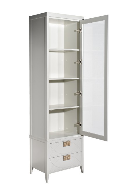 Шкаф-витрина 1 стеклянный фасад с тумбой прикроватной с 2-мя ящиками (TT-00016860) Шкаф-витрина 1 стеклянный фасад с тумбой прикроватной с 2-мя ящиками (TT-00016860)