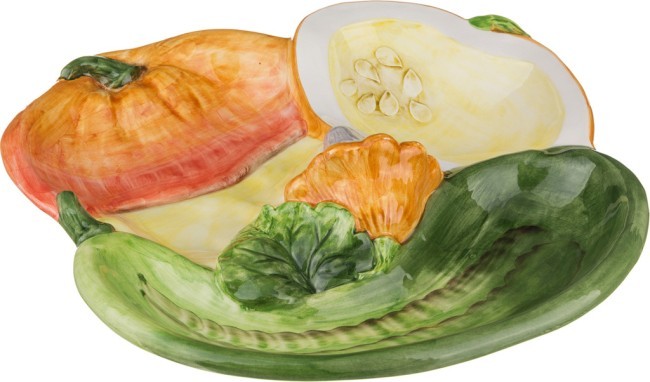 Менажница "тыква" 3-х секционная 33*34*7 см Annaluma (628-020) Менажница "тыква" 3-х секционная 33*34*7 см Annaluma (628-020)