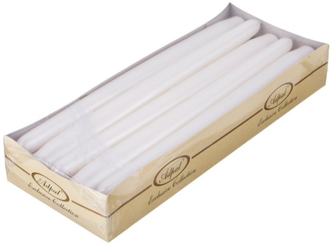 Свеча столовая d2*24см цвет металлик перламутр (10) (TT-00010924) Свеча столовая d2*24см цвет металлик перламутр (10) (TT-00010924)