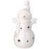 Фигурка "снеговик" с led-подсветкой 6,1*5,8*12 см Lefard (146-2144)