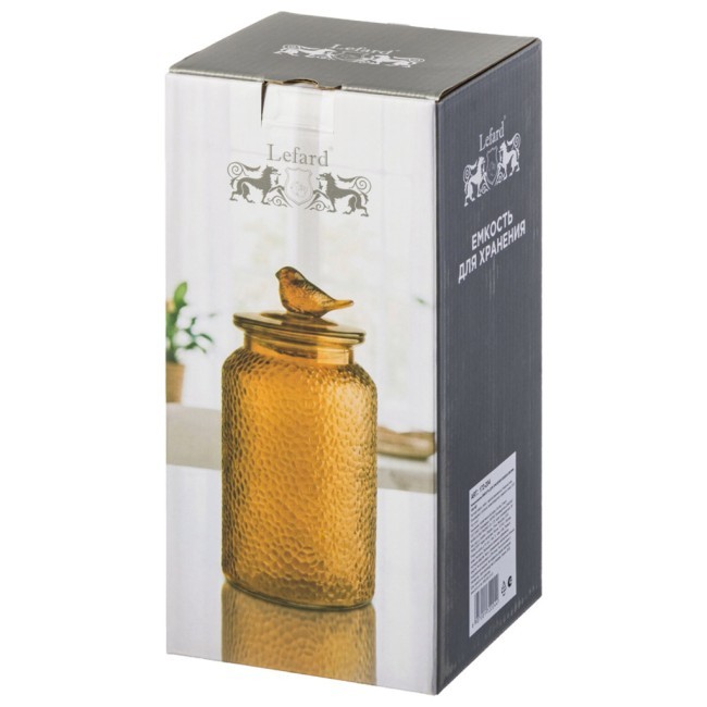 Емкость для хранения garden brown 1300 мл Lefard (172-204) Емкость для хранения garden brown 1300 мл Lefard (172-204)
