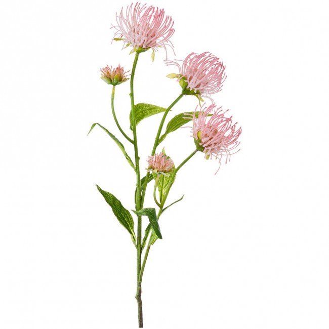 Цветок искусственный "леукоспермум сердцелистный розовый" высота=74 см. Lefard (21-1004)