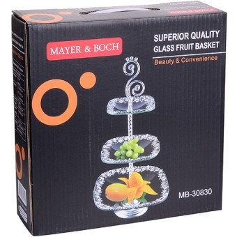 Конфетница 3-х ярусная 30х29,5х57см Mayer&Boch (30830) Конфетница 3-х ярусная 30х29,5х57см Mayer&Boch (30830)