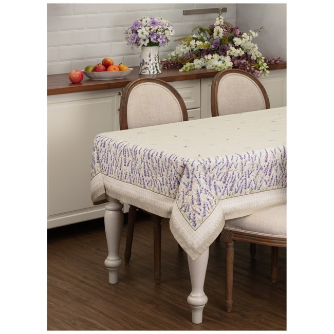 Скатерть "душа прованса" 160х220см ,бежевый, 100% хлопок,твил с пропиткой Lefard (850-735-24) Скатерть "душа прованса" 160х220см ,бежевый, 100% хлопок,твил с пропиткой Lefard (850-735-24)