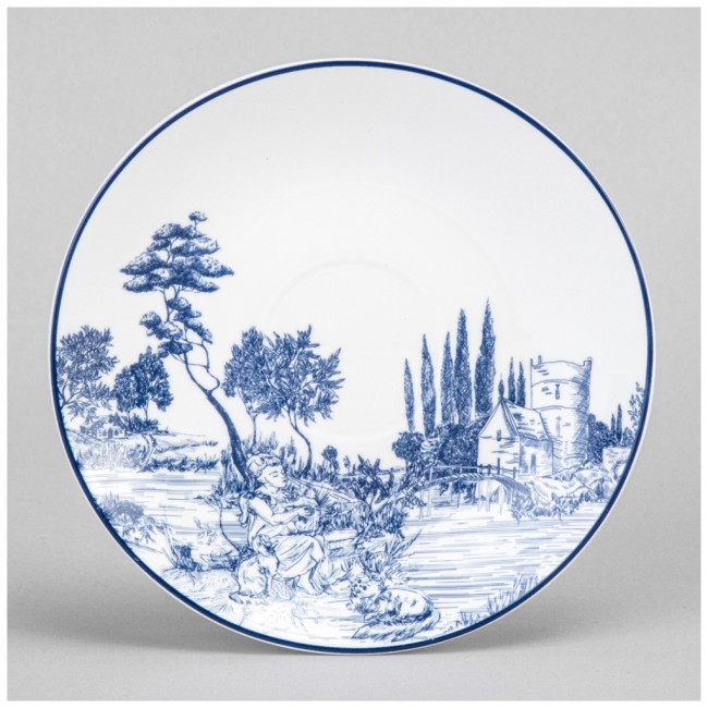 Чайный набор lefard "novel"  на металл. подставке на 4 пер. 8 пр. 220 мл Lefard (577-216)