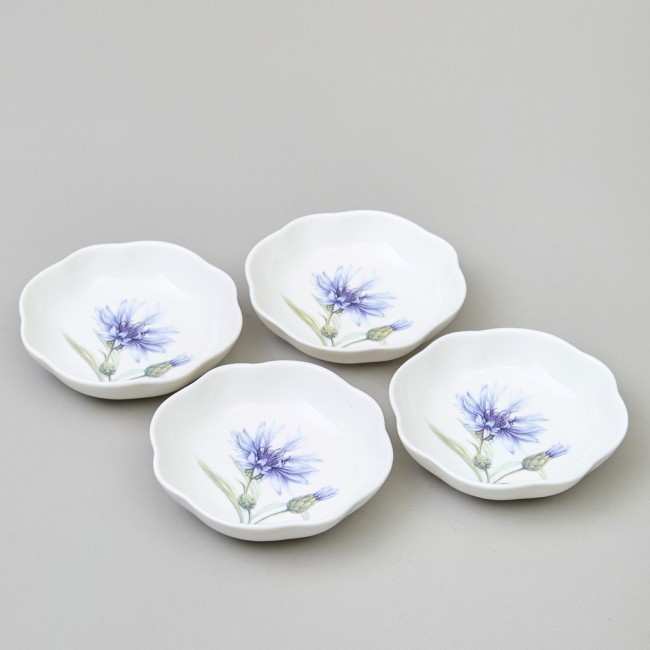 Набор розеток lefard "васильки" 4 шт. 10 см Lefard (760-836)