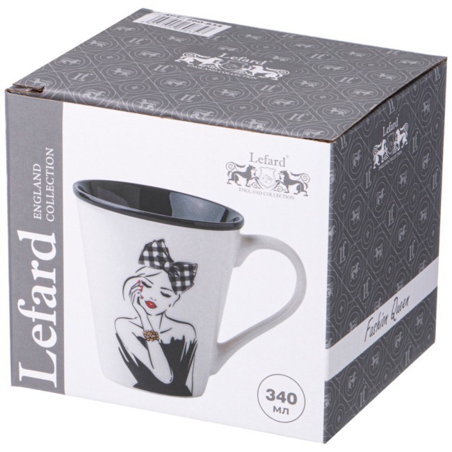 Кружка lefard "fashion queen" 340мл Lefard (260-834)