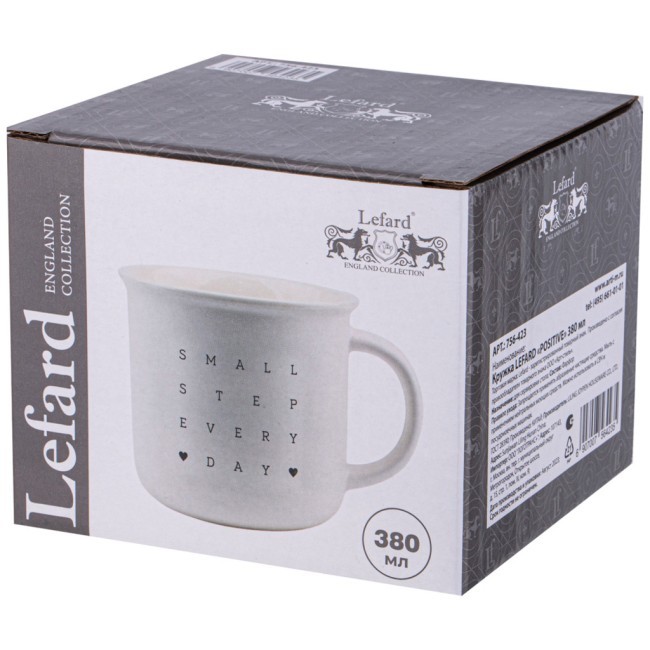 Кружка lefard "positive" 380мл Lefard (756-423)