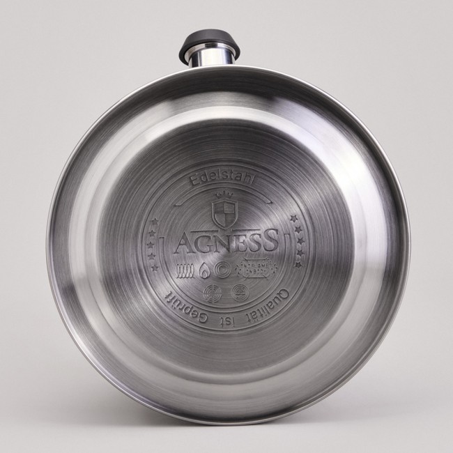 Чайник со свистком и мерной шкалой, 3,2л Agness (940-020)