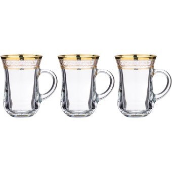 Набор кружек из 3 шт. 175 мл Turkiye Sise (484-648)