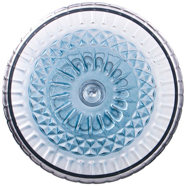 Блюдо на ножке grey, 24х21 см Alegre Glass (337-108)