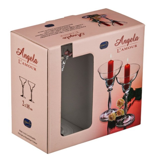 Набор подсвечников из 2 шт."елочные игрушки" диаметр=10 см. высота=19 см. Bohemia Crystal (674-468) Набор подсвечников из 2 шт."елочные игрушки" диаметр=10 см. высота=19 см. Bohemia Crystal (674-468)