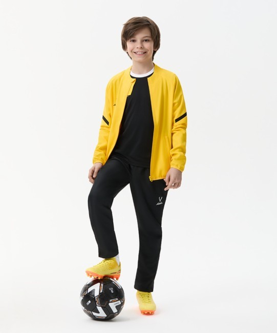 Куртка спортивная JOGEL CAMP 2 Lined Jacket, желтый/черный, детский (2121553)