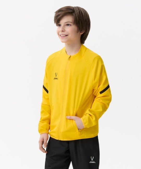 Куртка спортивная JOGEL CAMP 2 Lined Jacket, желтый/черный, детский (2121553)