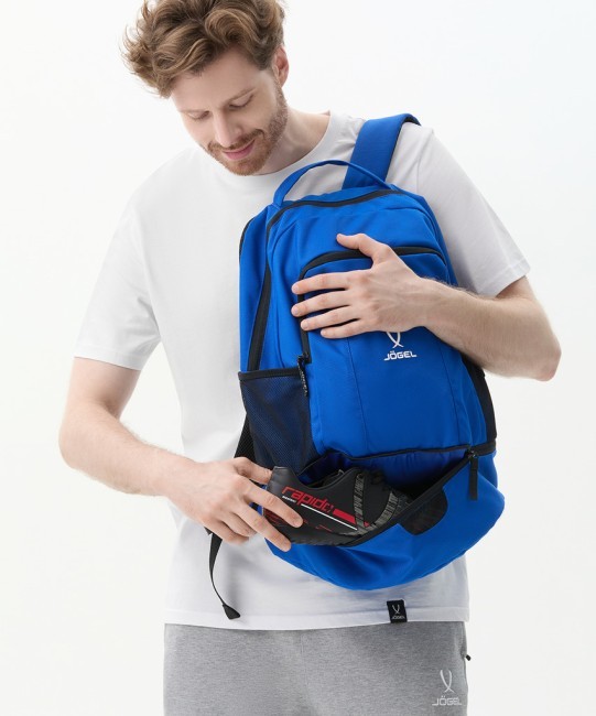 Рюкзак с двойным дном JOGEL CAMP Double Bottom 2.0, синий (2124864)