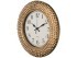Часы настенные кварцевые "italian style" диаметр=38 см. цвет: античное золото циферблат диаметр=24 с Lefard (220-264)