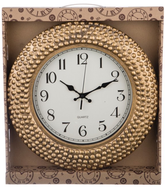 Часы настенные кварцевые "italian style" диаметр=38 см. цвет: античное золото циферблат диаметр=24 с Lefard (220-264) Часы настенные кварцевые "italian style" диаметр=38 см. цвет: античное золото циферблат диаметр=24 с Lefard (220-264)