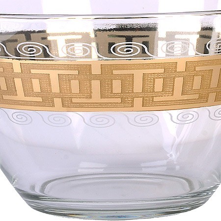 Cалатник 18.5 см с рисунком Меандр (EAV26-1326)