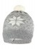 Шапка детская Norveg цвет серый с белыми снежинками (текстильный помпон) 7CWU-053 (S) (15350s48762)